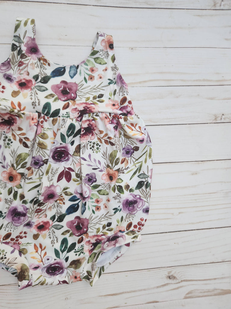 Floral Bubble Romper