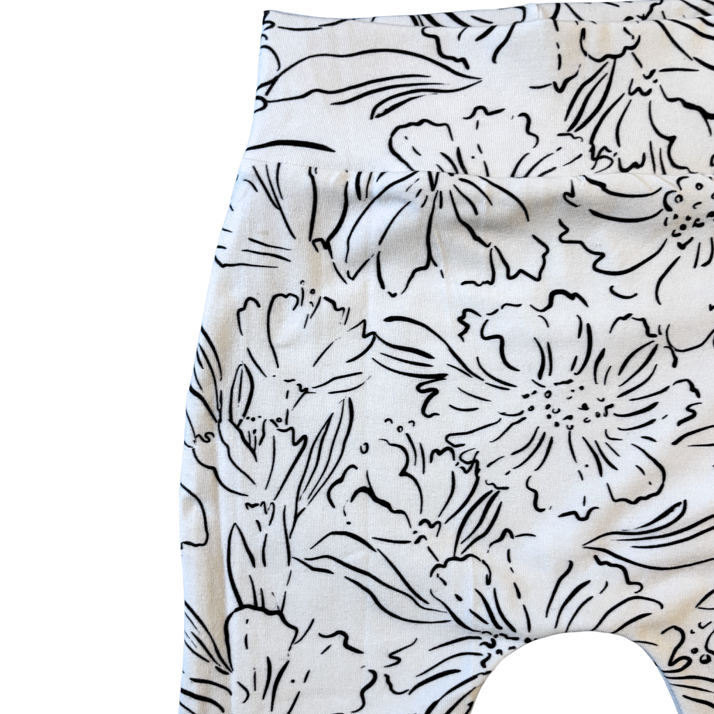 Floral Doodle Pants