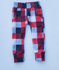 Red Plaid Joggers