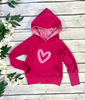 Pink Heart Hoodie