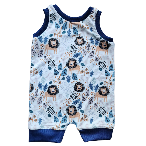 Lion Shortie Romper