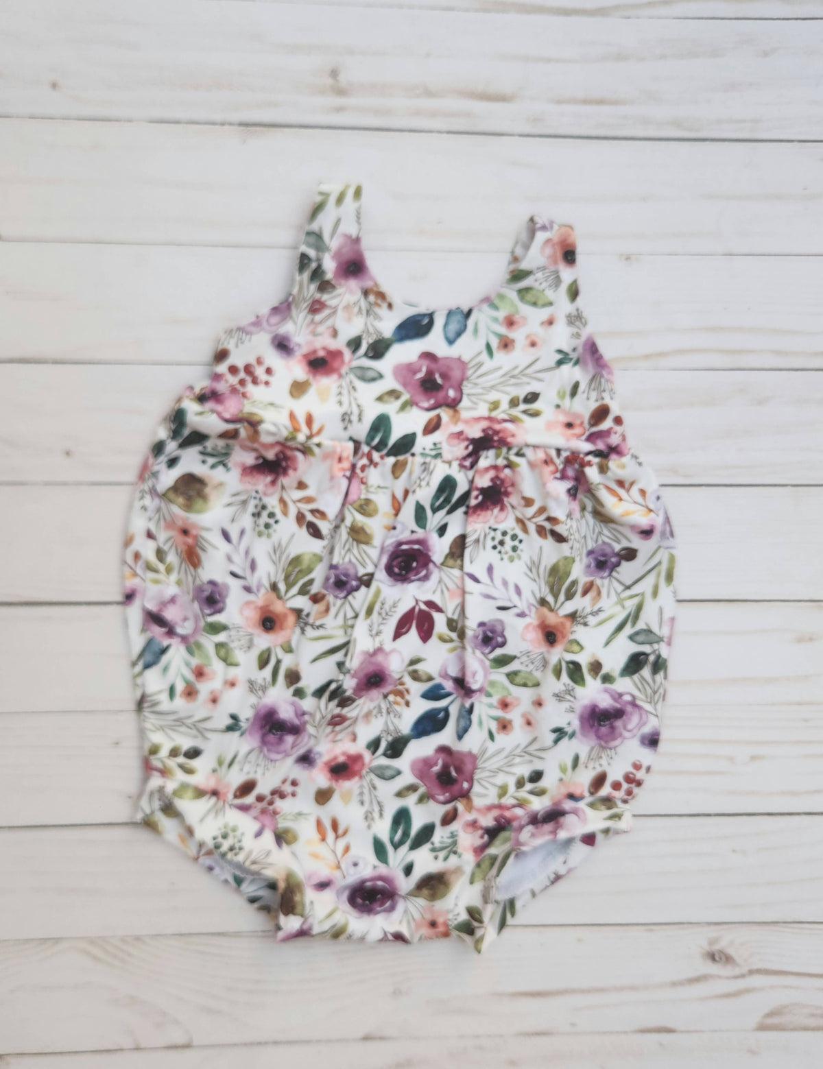 Floral Bubble Romper